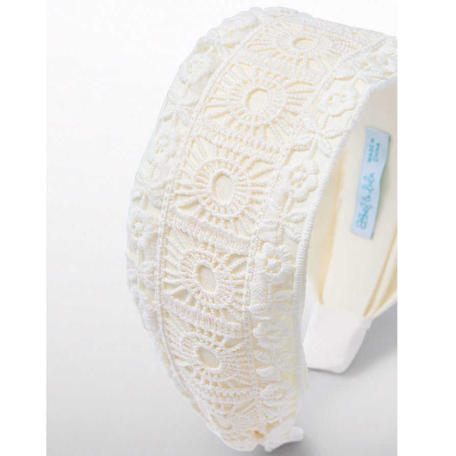 Natural Crochet Headband