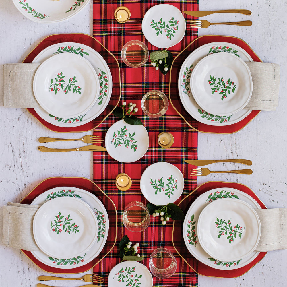 Aria Holiday Salad Plate