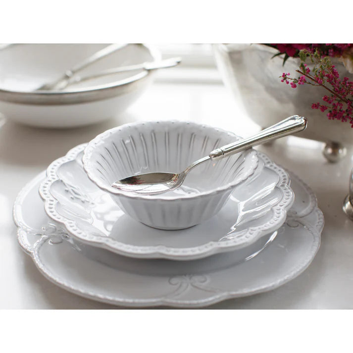 Bella Bianca Beaded Cereal Bowl