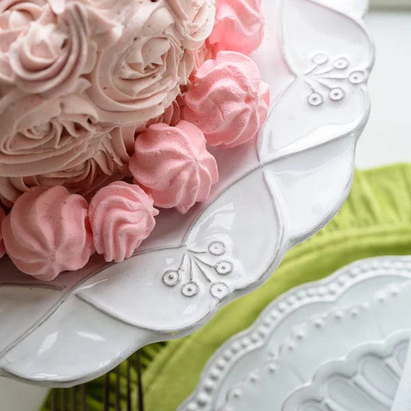 Bella Bianca Cake Plate