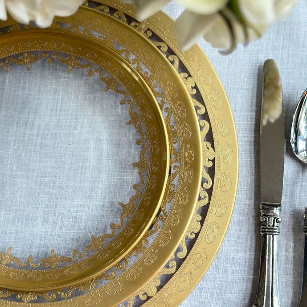 Vetro Gold Salad/Dessert Plate