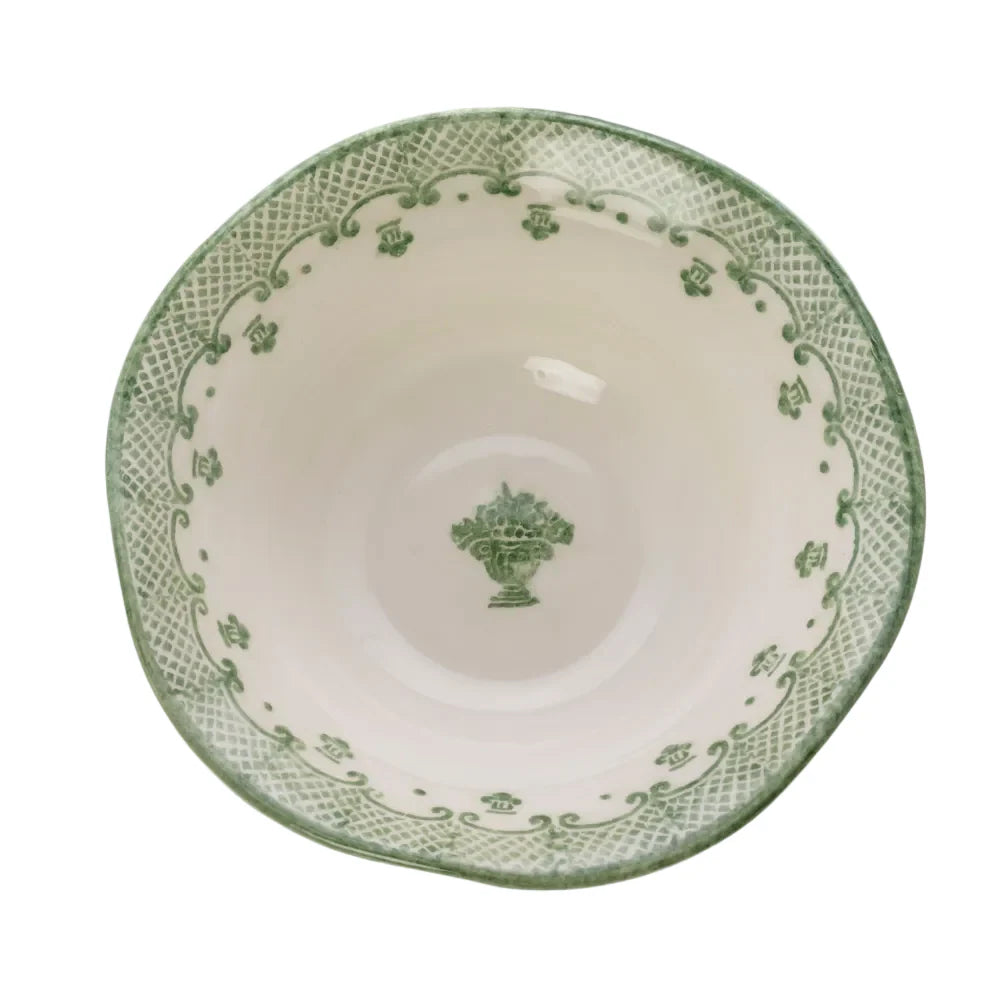 Burano Green Large Serving Bowl