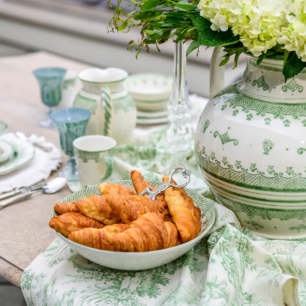 Burano Green Medium Serving Bowl