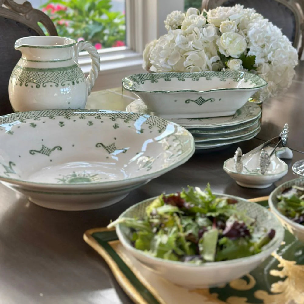 Burano Green Rectangular Dish