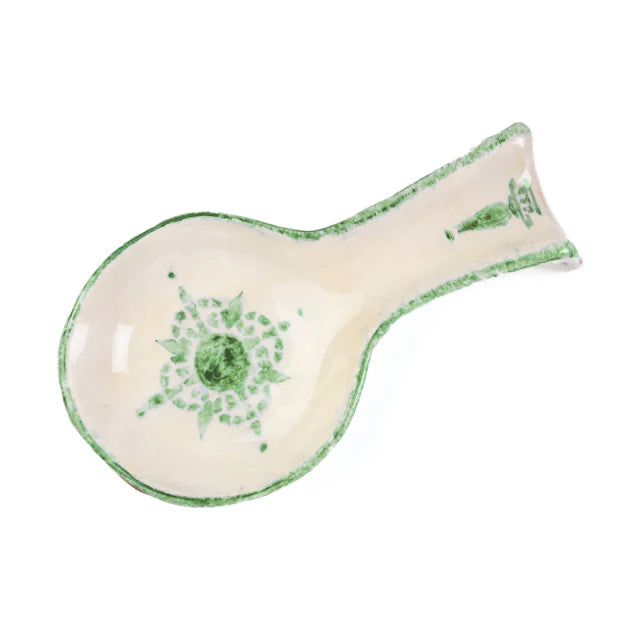 Burano Green Spoon Rest