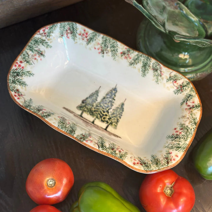 Natale Rectangular Bowl