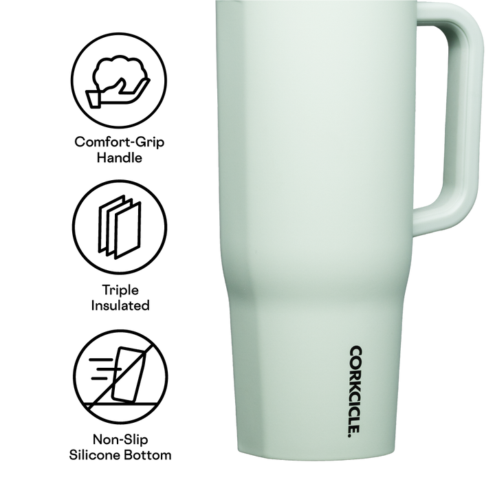 CRUISER INSULATED TUMBLER WITH HANDLE