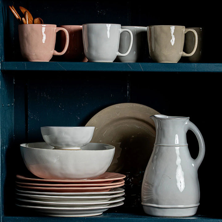 Puro 4pc Place Setting with Mug - Whitewash