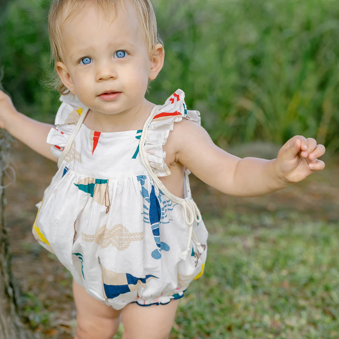 Baby Girls Ailee Bubble - Nautical Notions