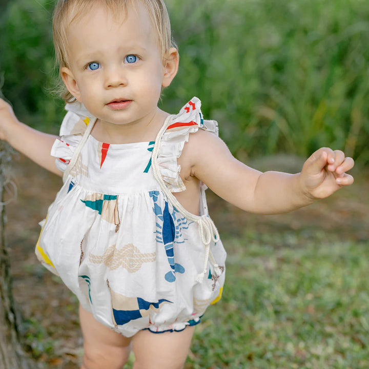 Baby Girls Ailee Bubble - Nautical Notions