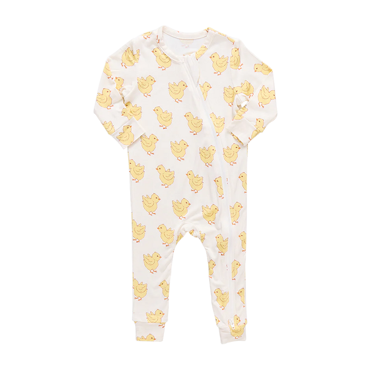 Baby Bamboo Romper - Chicks