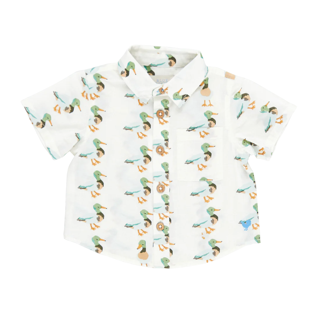 Baby Jack Shirt - Mallard Friends
