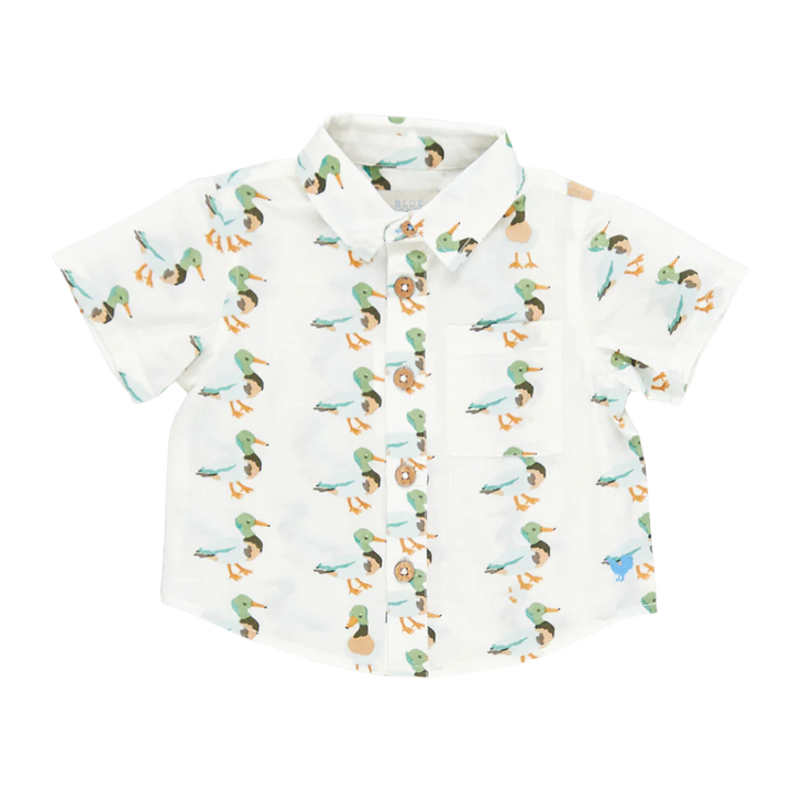 Baby Jack Shirt - Mallard Friends