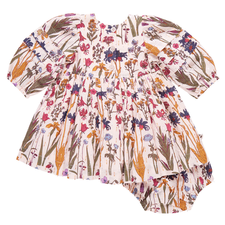 Baby Girls Brooke Dress Set - Autumn Flowers