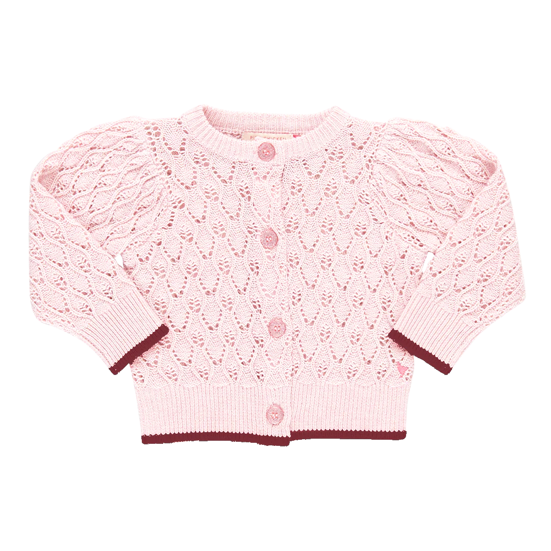 Baby Girls Constance Sweater - Light Pink