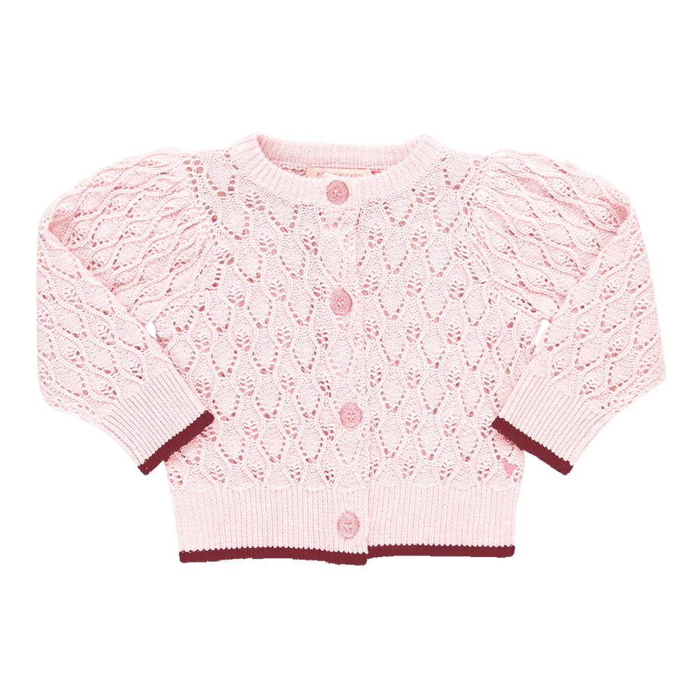 Baby Girls Constance Sweater - Light Pink