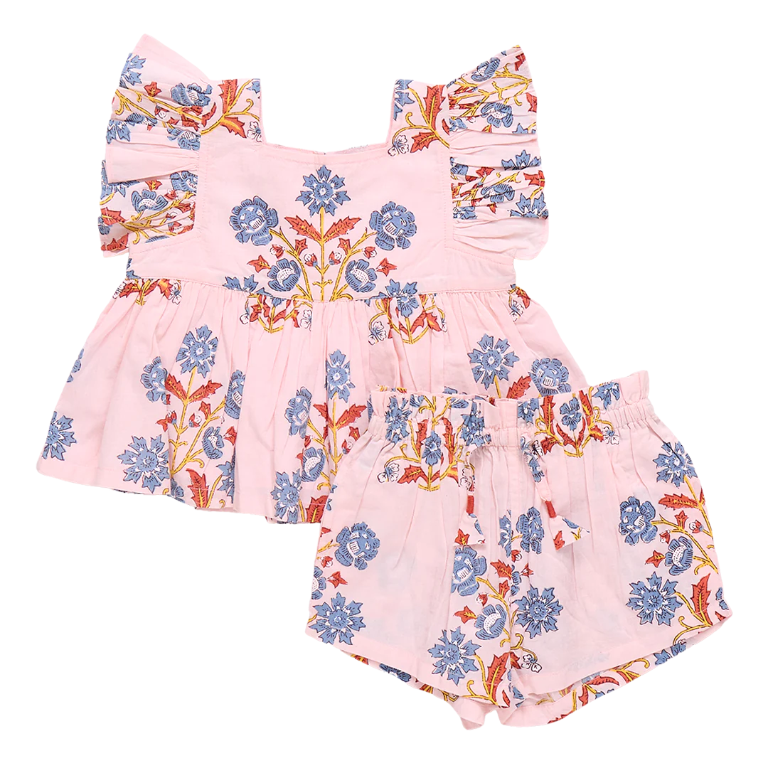 Baby Girls Elsie 2 - Piece Set - Pink Provence Floral