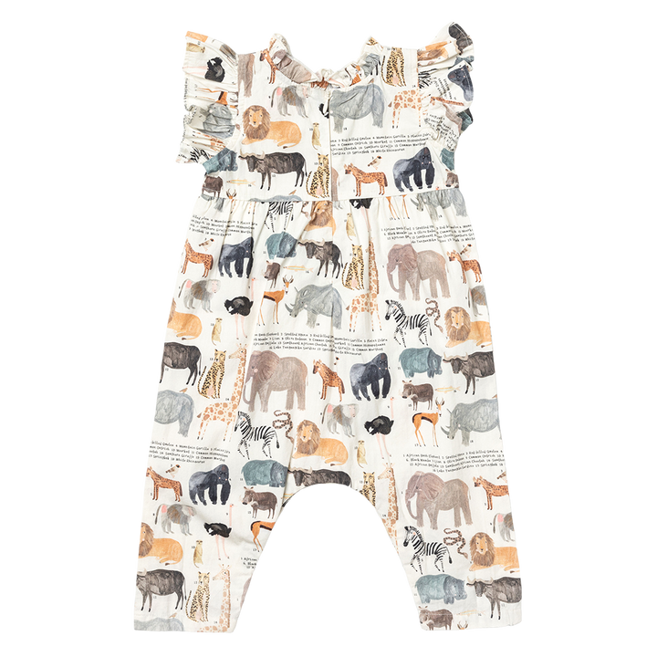 Baby Girls Jennifer Jumper - Animals of Africa