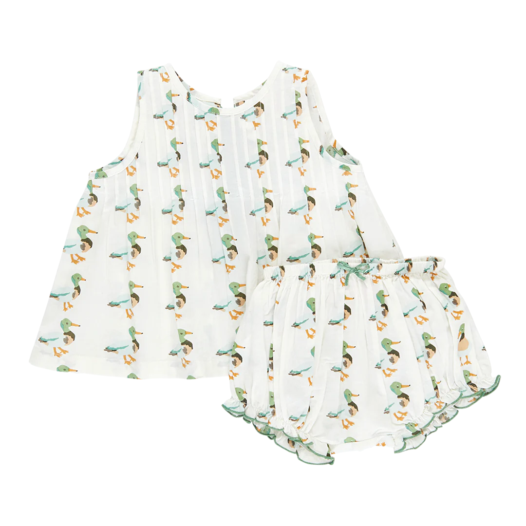 Baby Girls Jaipur 2-Piece Set - Mallard Friends