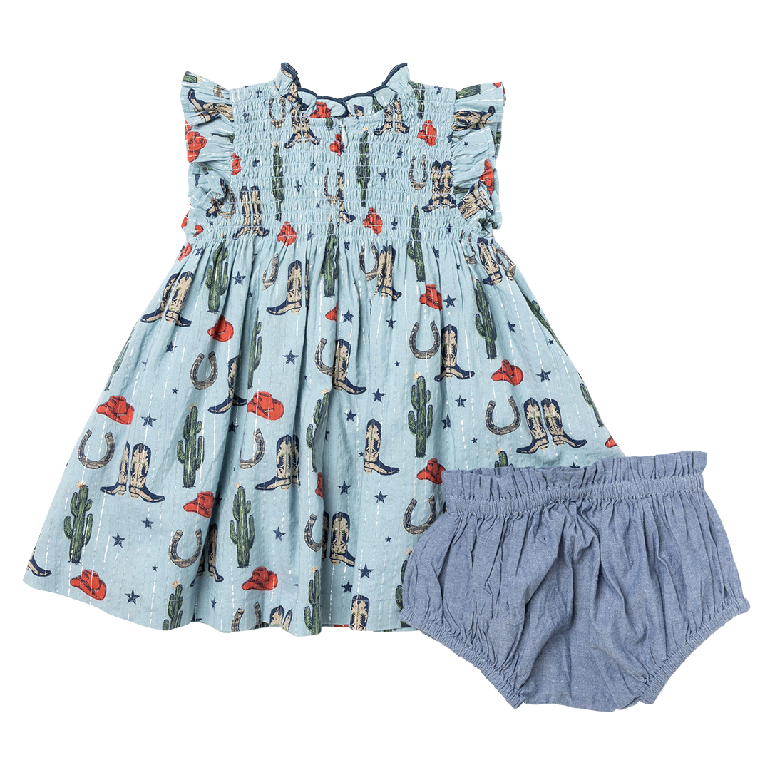 Baby Girls Stevie Dress Set - Tiny Rodeo