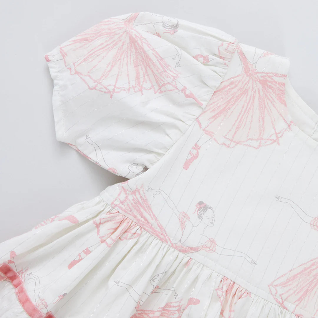 Girls Meredith Dress - Ballerinas
