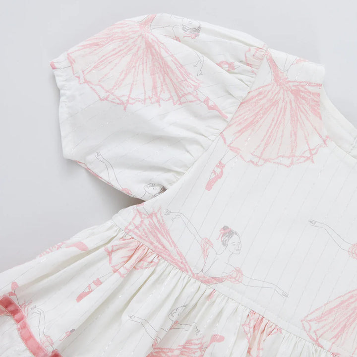 Girls Meredith Dress - Ballerinas