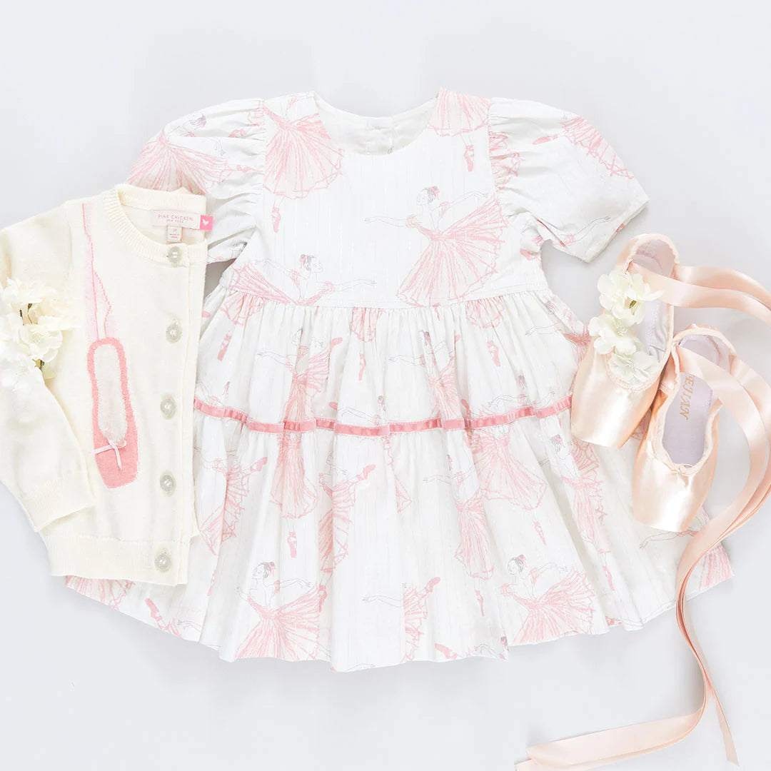 Girls Meredith Dress - Ballerinas