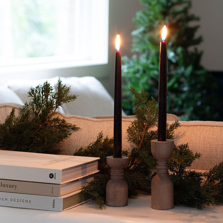 Archipelago Botanicals - Black Forest Scented Taper Candle Set