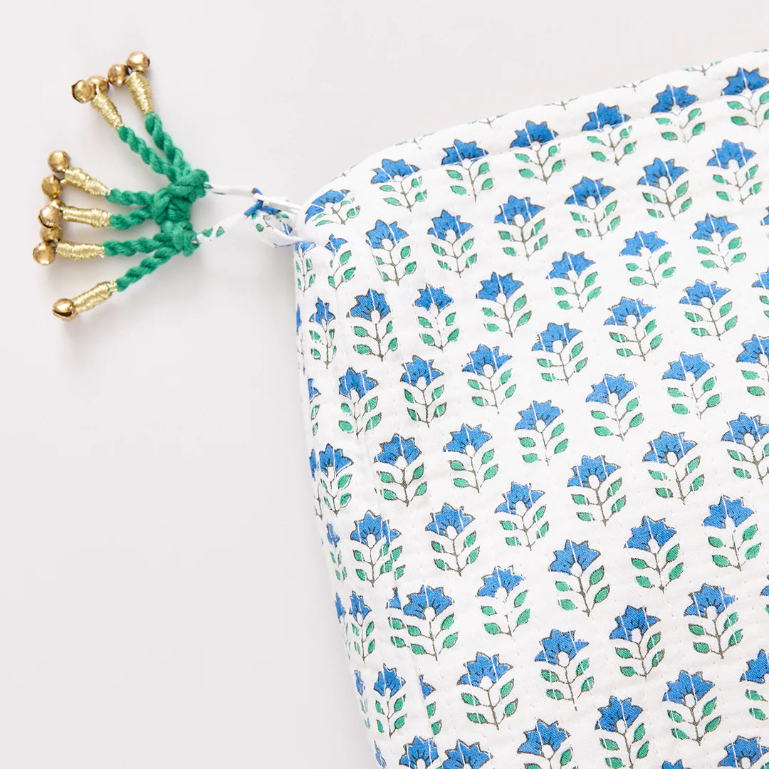 Quilted Pouch - Prairie Floral