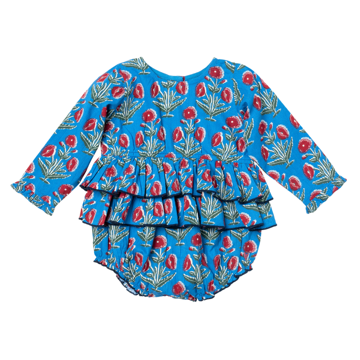 Baby Girls Heidi Bubble - Blue Dandelion