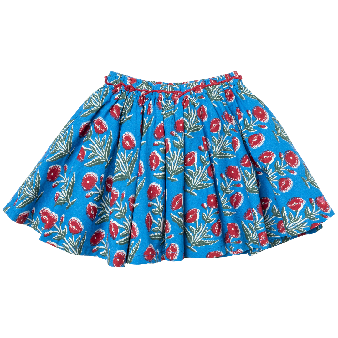 Girls Gianna Skirt - Blue Dandelion