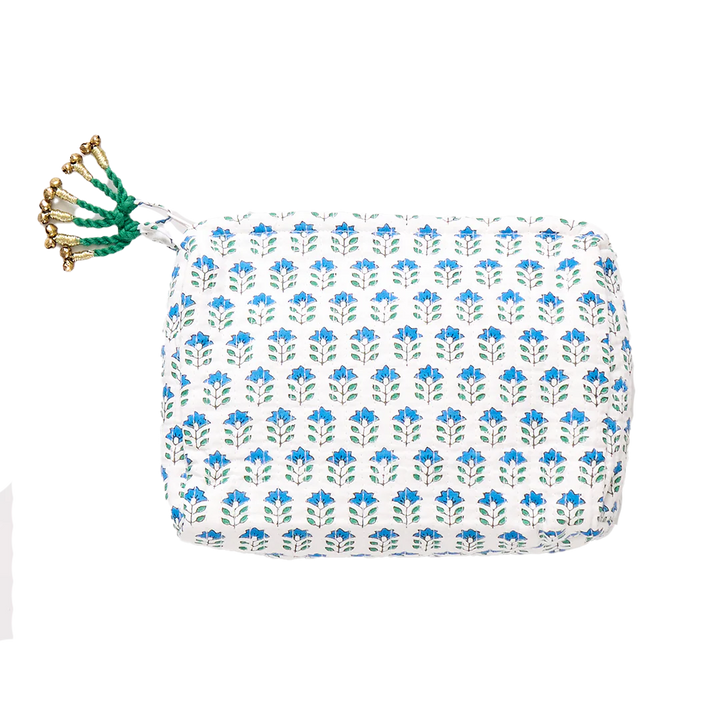 Quilted Pouch - Prairie Floral