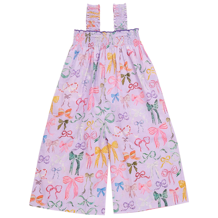 Girls Eleven Jumper - Lavender Watercolor Bows