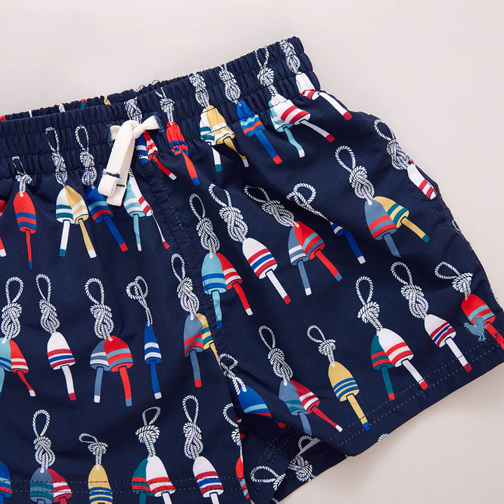 Boys Swim Trunk - Navy Buoys
