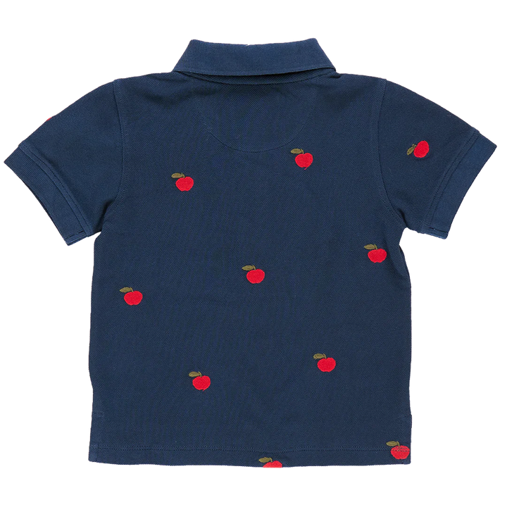 Boys Alec Shirt - Apples Embroidery