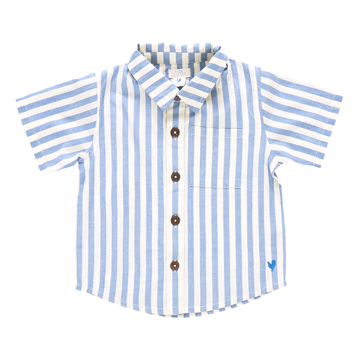 Boys Jack Shirt - Blue Stripe