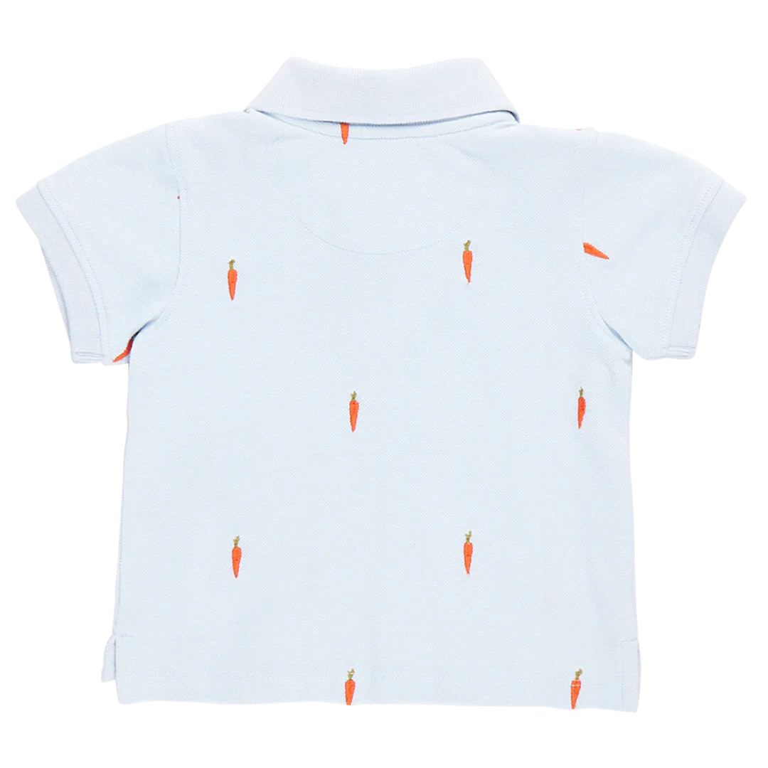 Boys Alec Shirt - Carrot Embroidery