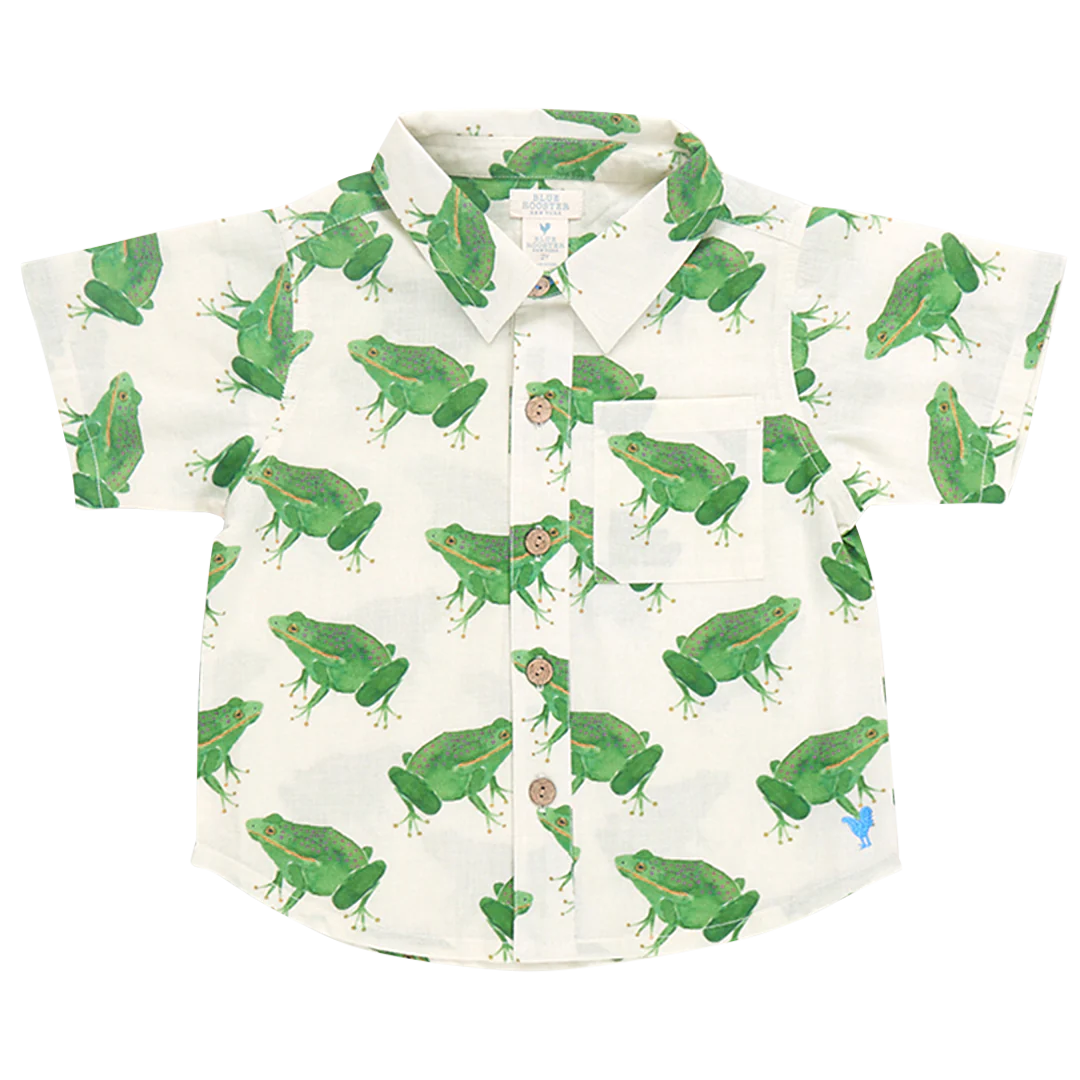 Boys Jack Shirt - Frogs