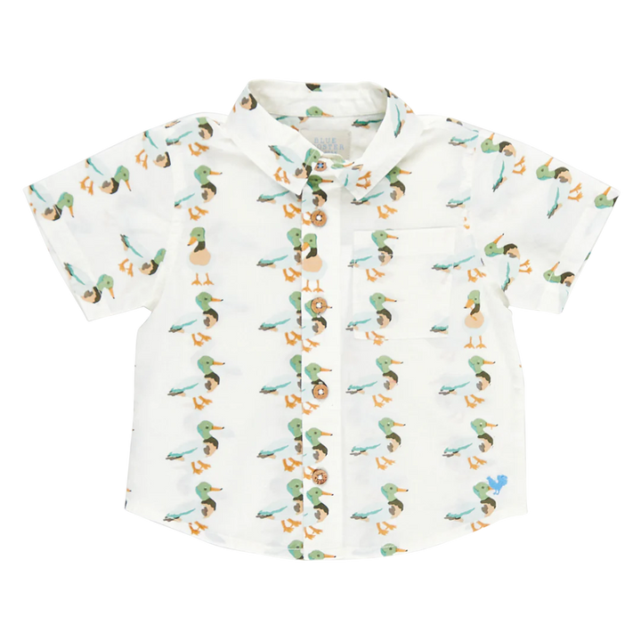 Boys Jack Shirt - Mallard Friends