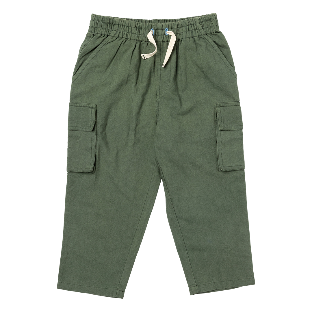 Boys Pull On Pant - Four Leaf Clovers