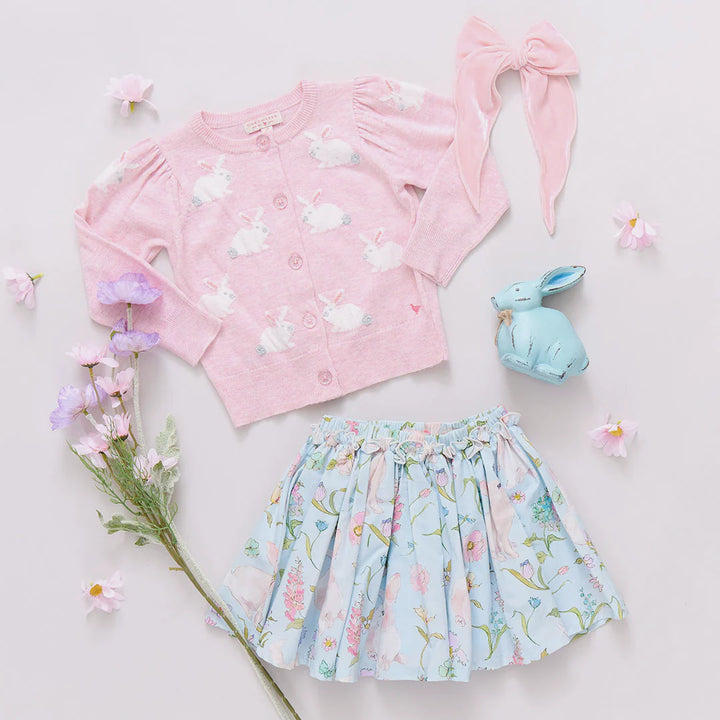 Girls Constance Sweater - Bunny