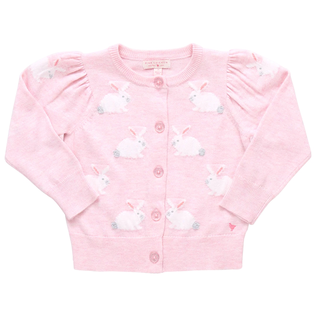 Girls Constance Sweater - Bunny