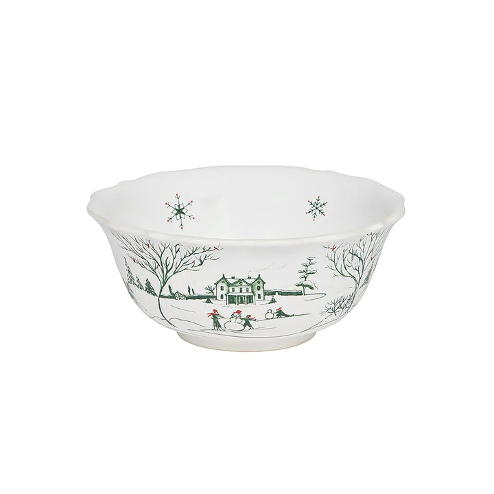 Country Estate Winter Frolic 16 pc Place Setting - Evergreen