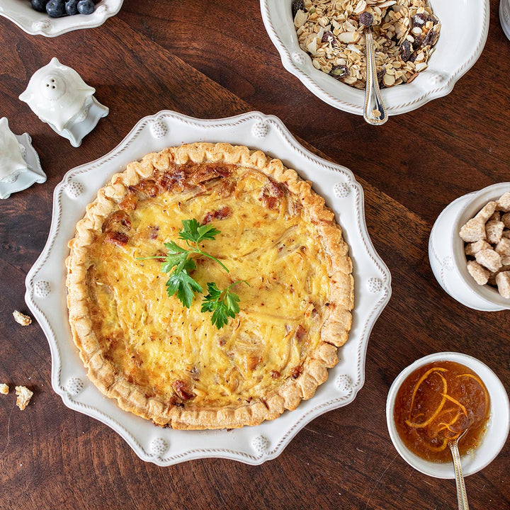Berry &amp; Thread Pie Dish - Whitewash