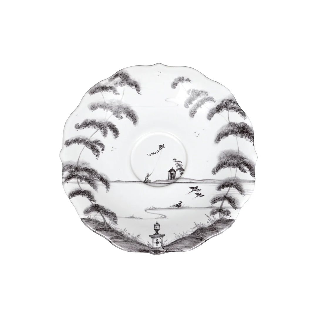 Country Estate Saucer - Flint Grey