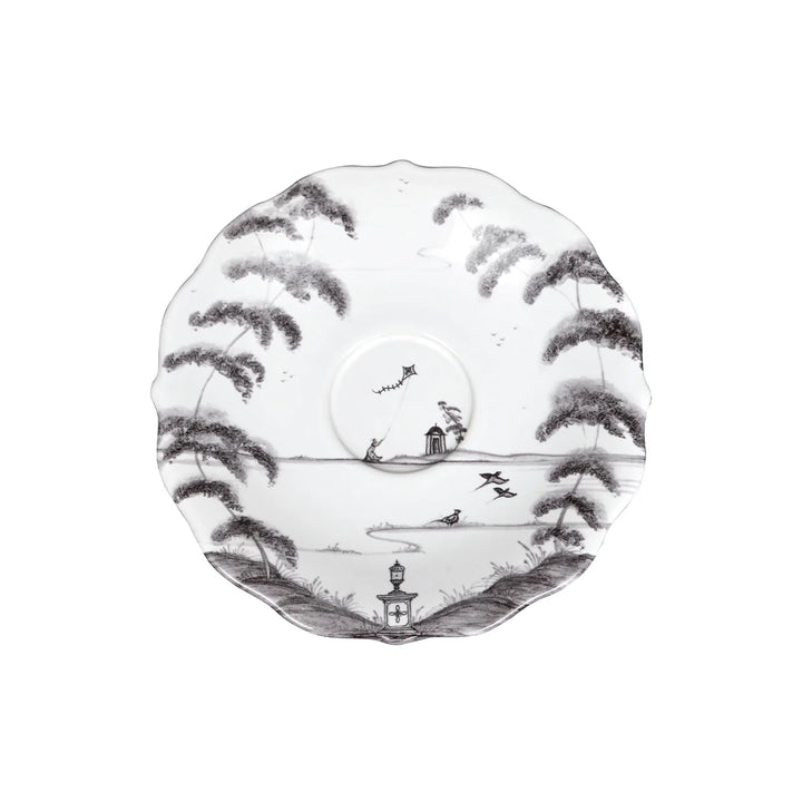 Country Estate Saucer - Flint Grey