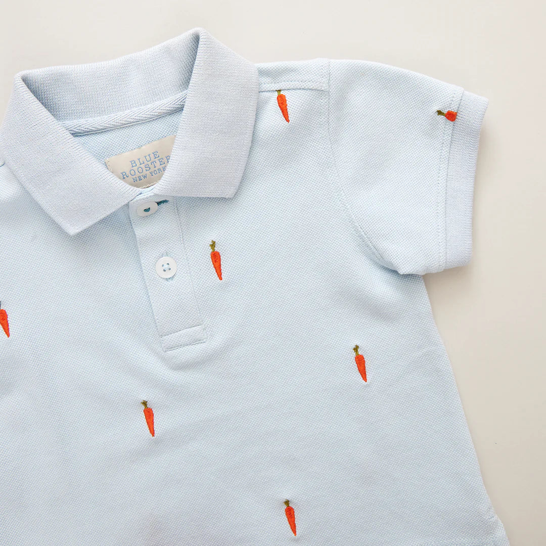 Boys Alec Shirt - Carrot Embroidery
