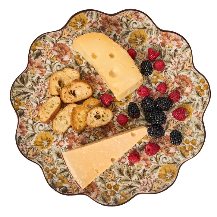 Willa Charger/Platter - Amber