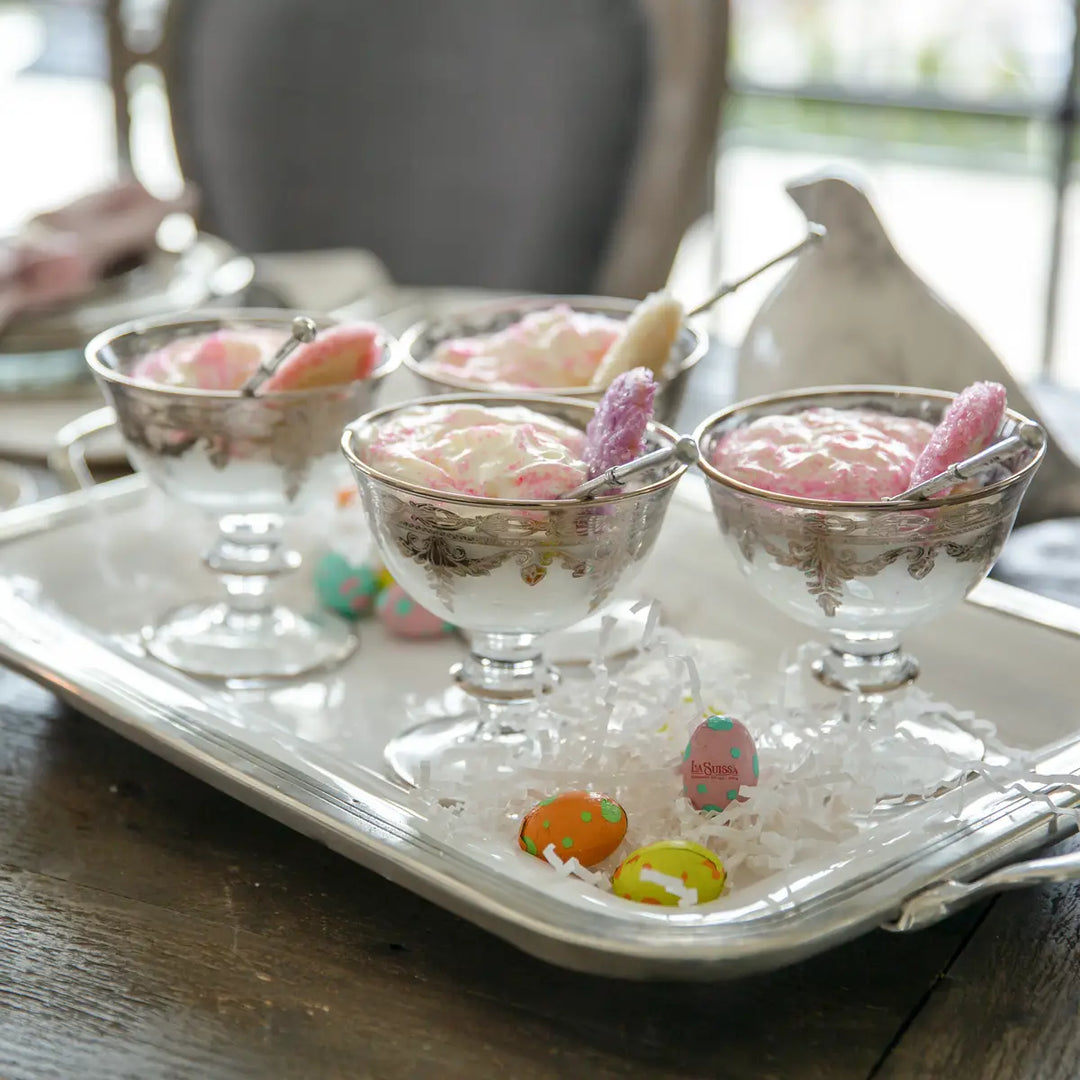 Vetro Platinum Compote