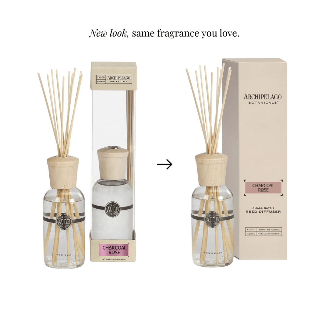 Archipelago Botanicals - Charcoal Rose Diffuser